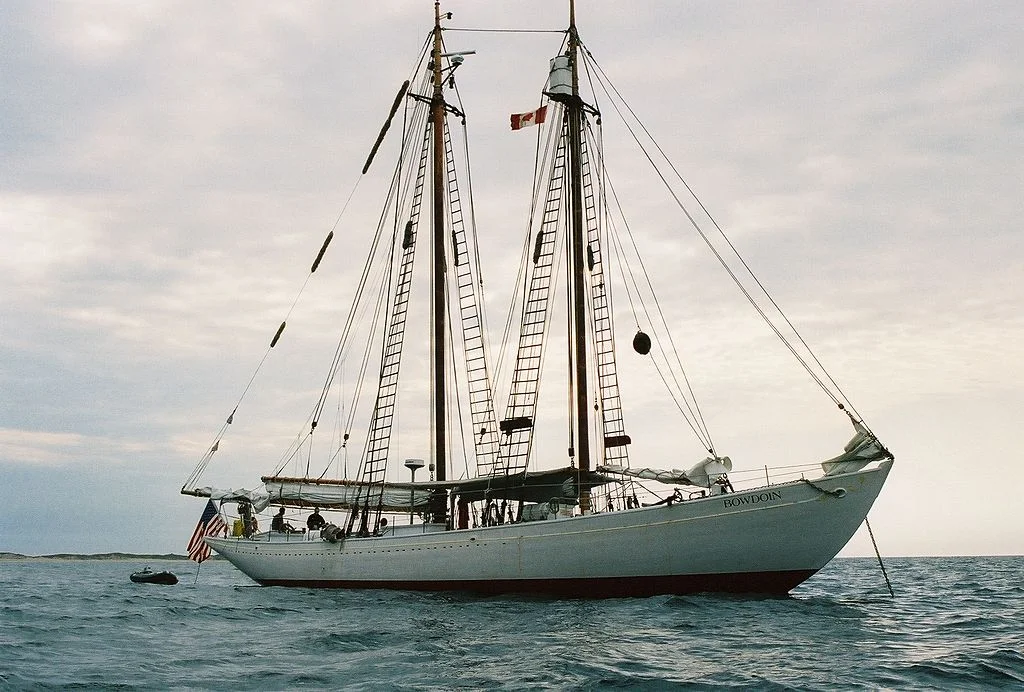"Bowdoin at Sable Island" Dylan Clark, 2007
