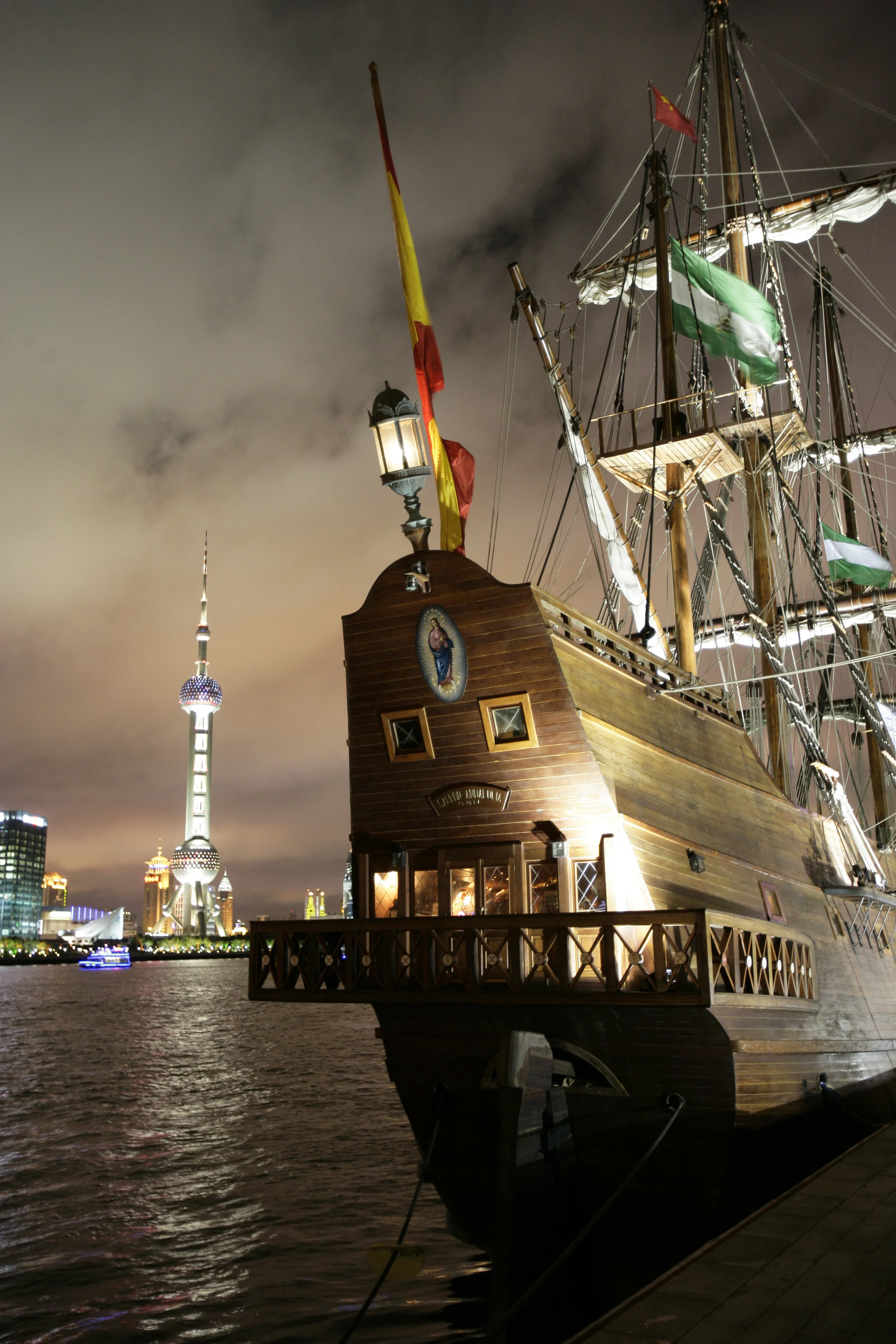 Official Tall Ships Ball on board El Galeon Andalucia