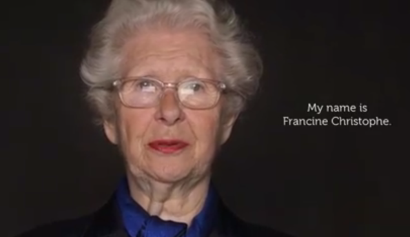 French poet Francine Christophe tells a story like no other