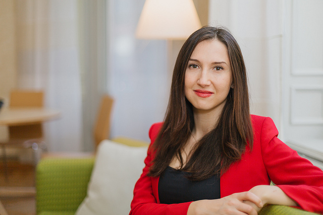 Swedish Minister for Upper Secondary School, Adult Education and Training, Aida Hadzialic. Cover credit: Yo! Mag