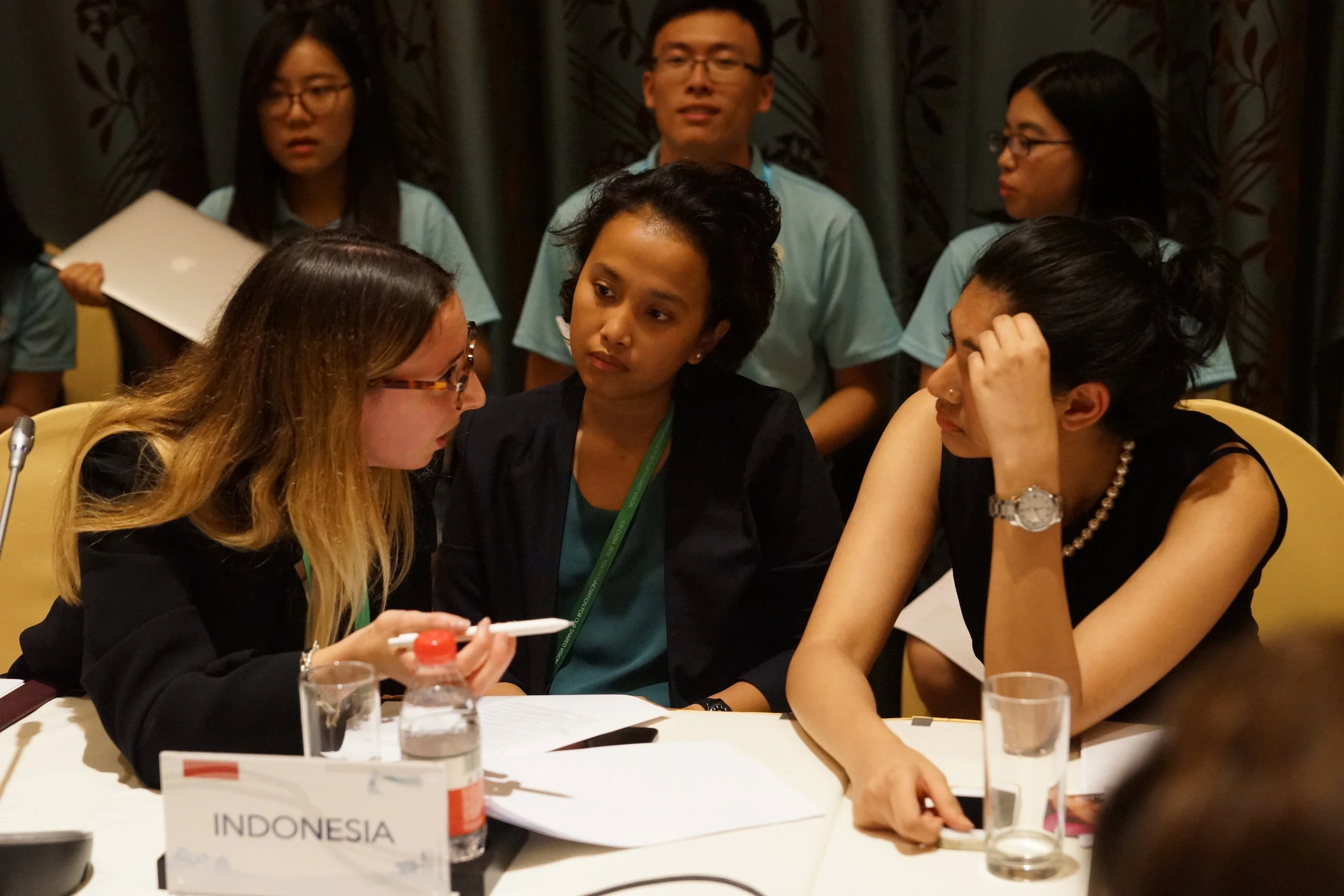 CAMILLA CURNIS AT THE G20 YOUTH SUMMIT