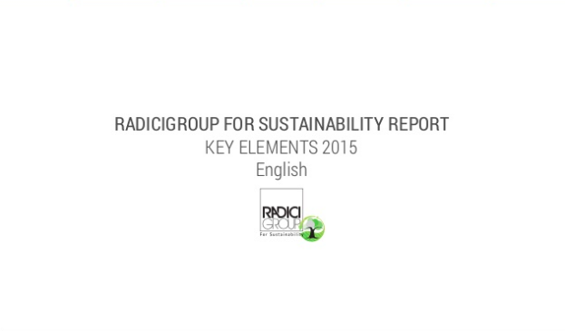 Take a look at the radicigroup for sustainability report by clicking through the image.