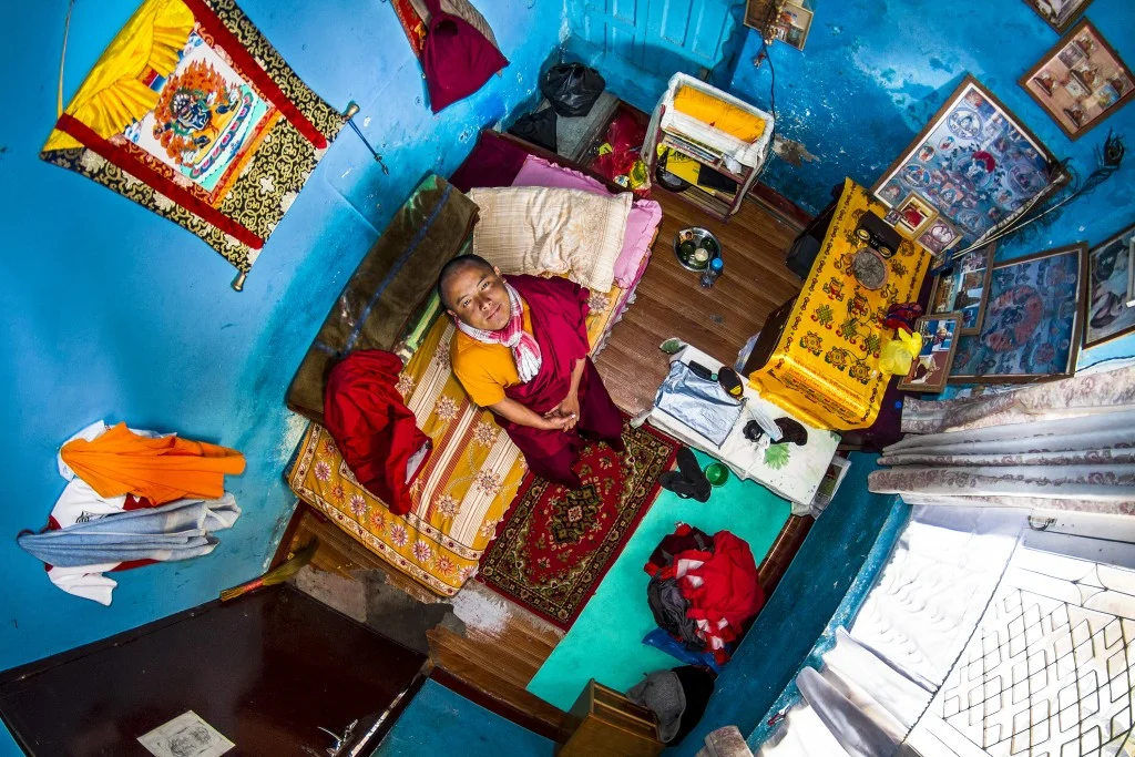 Room #385 of Pema in Kathmandu, Nepal. Credit: John Thackwray