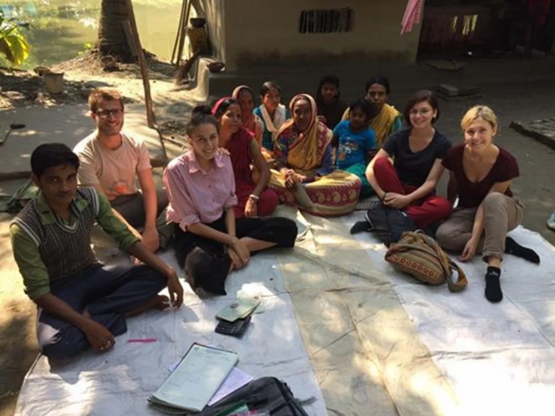 During one of our visits to one of the groups of women who are part of a microcredit program Cover credit: Sara Lerario