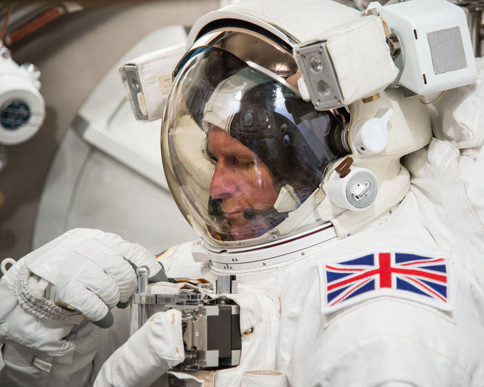 British astronaut Tim Peake Cover credit: European Space Agency / Flickr