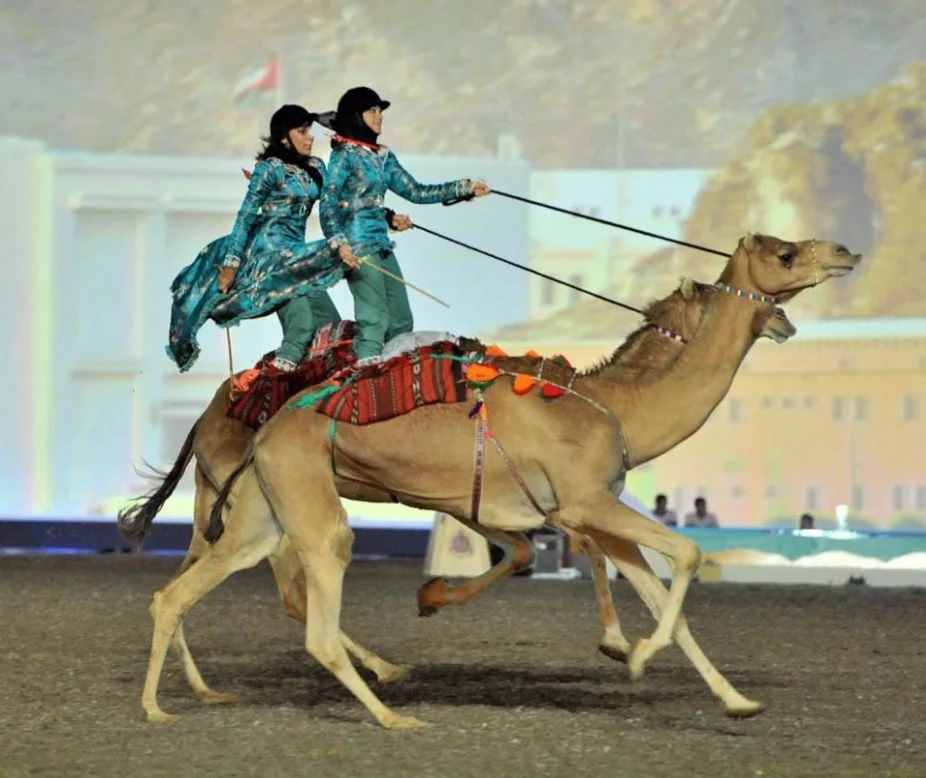 Me at The Royal Equestrian and Camel Festival 2011
