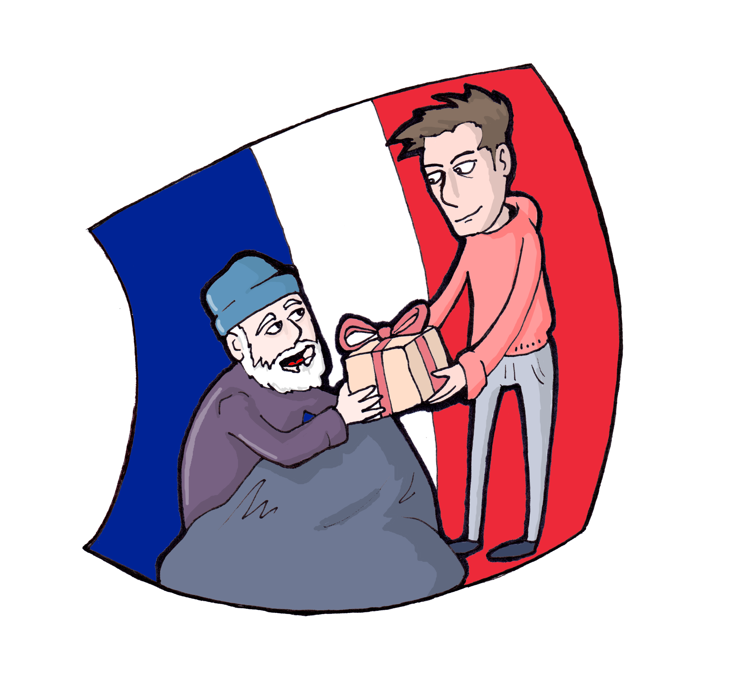 The fight continues every day with a smile, a “hello” motto of “Un Cado Pour Un Charclo”