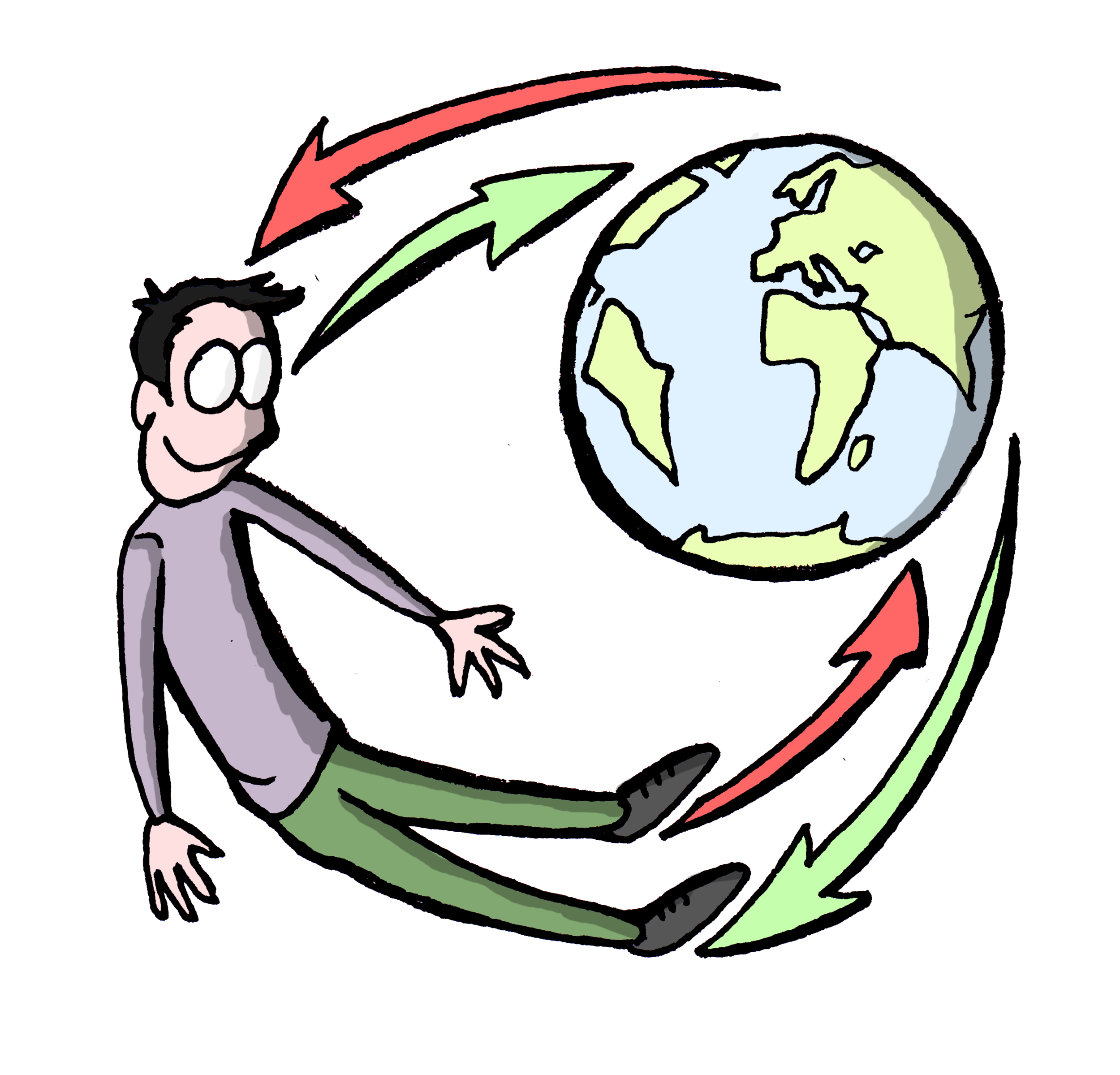 Polar ice caps are melting! Sea levels are rising! There is no Planet B!