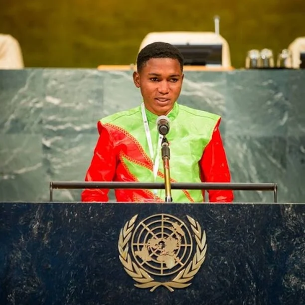 🚨 GYVSDGsCup Contestant Alert 🚨 Wantoe Teah Wantoe is a finalist from Liberia, Africa, who, through blogs and youth initiatives 👫, wants to promote peaceful and inclusive societies 🕊, provide access to justice for all and build effective, accoun