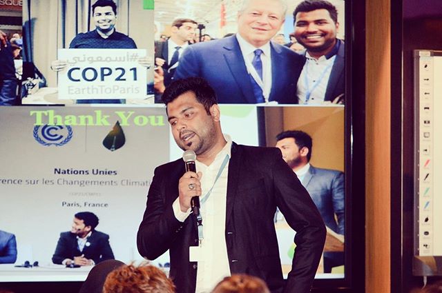 🚨 GYVSDGsCup Contestant Alert 🚨 Neeshad Vidyanagar Shafi is a finalist from Qatar who founded the very first platform in his country for discussing 💬 climate change and fostering environmental education, awareness and advocacy 📢 for youth. If you want this Finalist’s story to be the winner of the competition, go to our Facebook page to read the article and simply LIKE 👍 or put a POSITIVE REACTION 😍: that will be your vote!