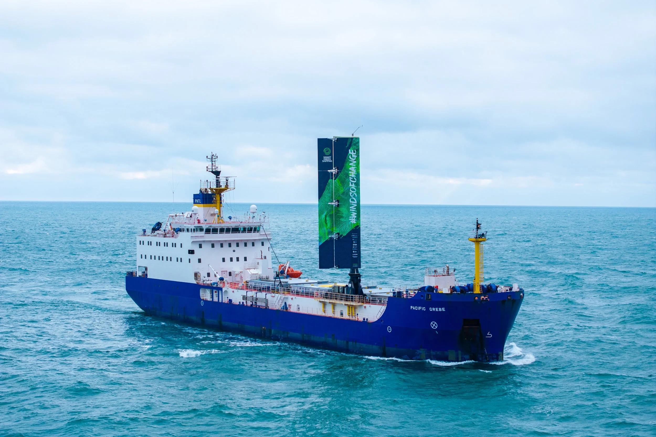 FastRig installed on ship and deployed at sea