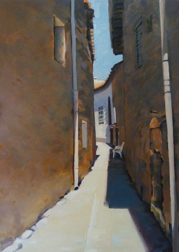 Midi - Fabrezan 1 24"x 16" oil on canvas 2014
