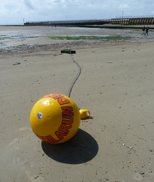 Tide out Littlehampton