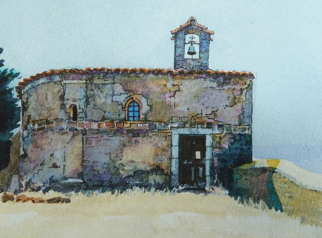 Chapel at Villerouge la Cremade