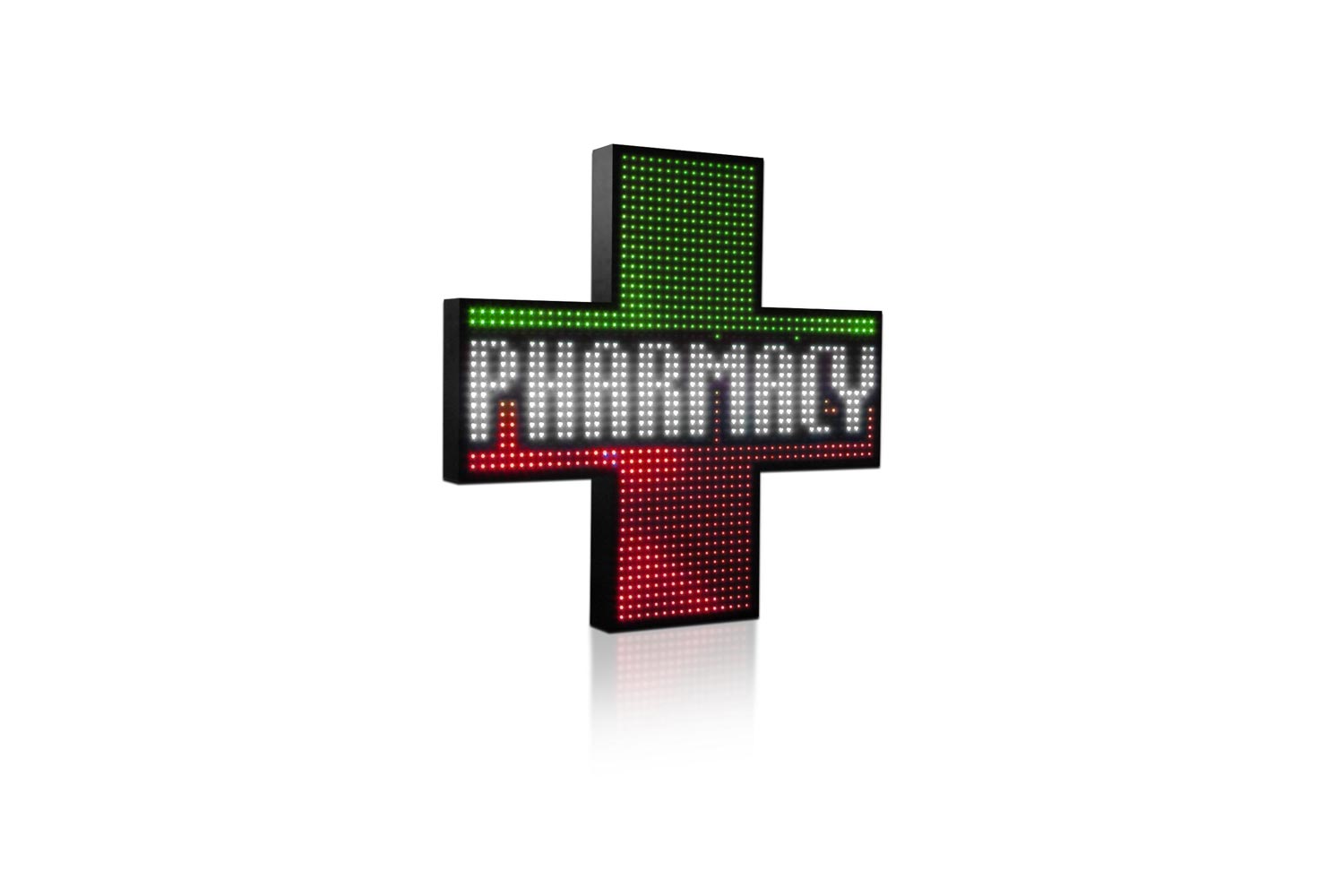 Full Colour Digital LED Pharmacy Cross from Blazin Digital