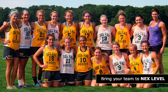 Michelle and the DelVal Field Hockey Team