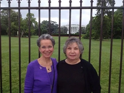 The Warriors: Lynda Everman, left, and KathySiggins storm Washington