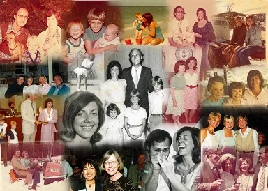 A family collage