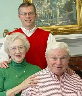 Dr. Potts with his mother and father