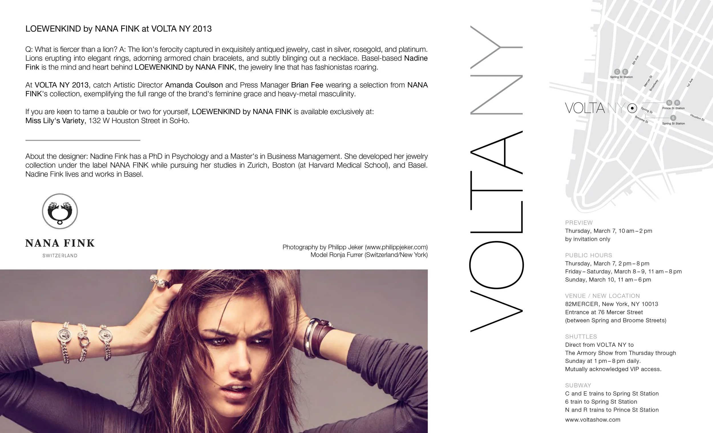 Volta, März 2013