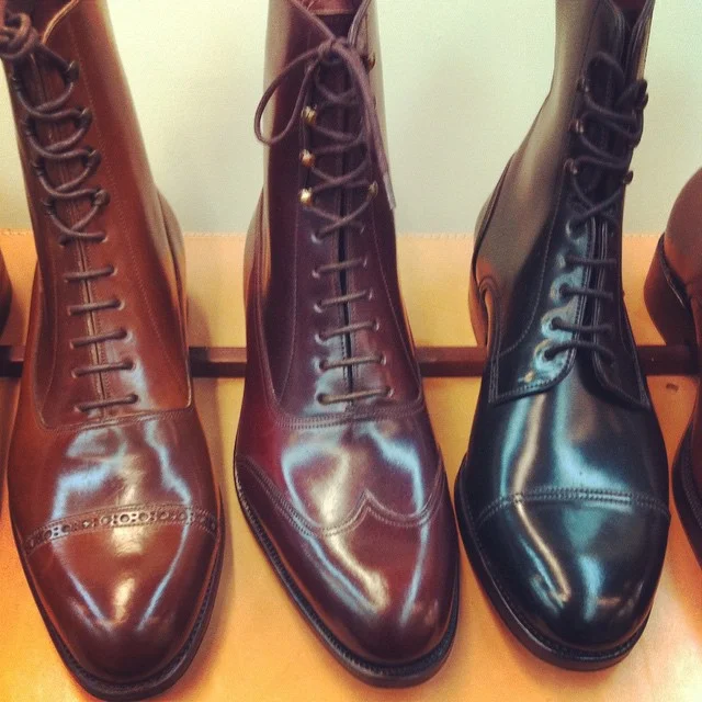 Coming soon! The Hooks Company Collaboration with Carmina Spain. Twinkle toes! #carminashoemaker #thehookscompany #Spain #newyorksfinest #shellcordovan #chicago #horweenfactory