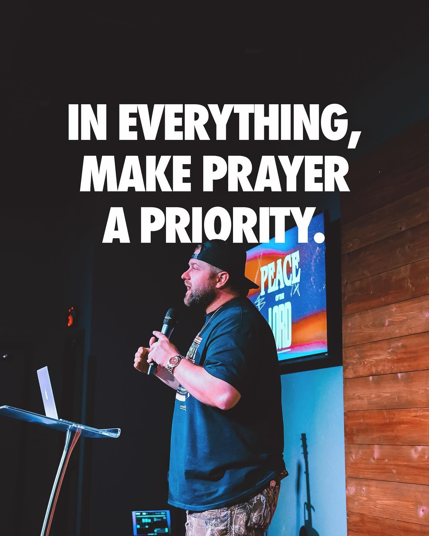 PRAYER HAS TO BE A PRIORITY IN OUR WALK WITH JESUS!