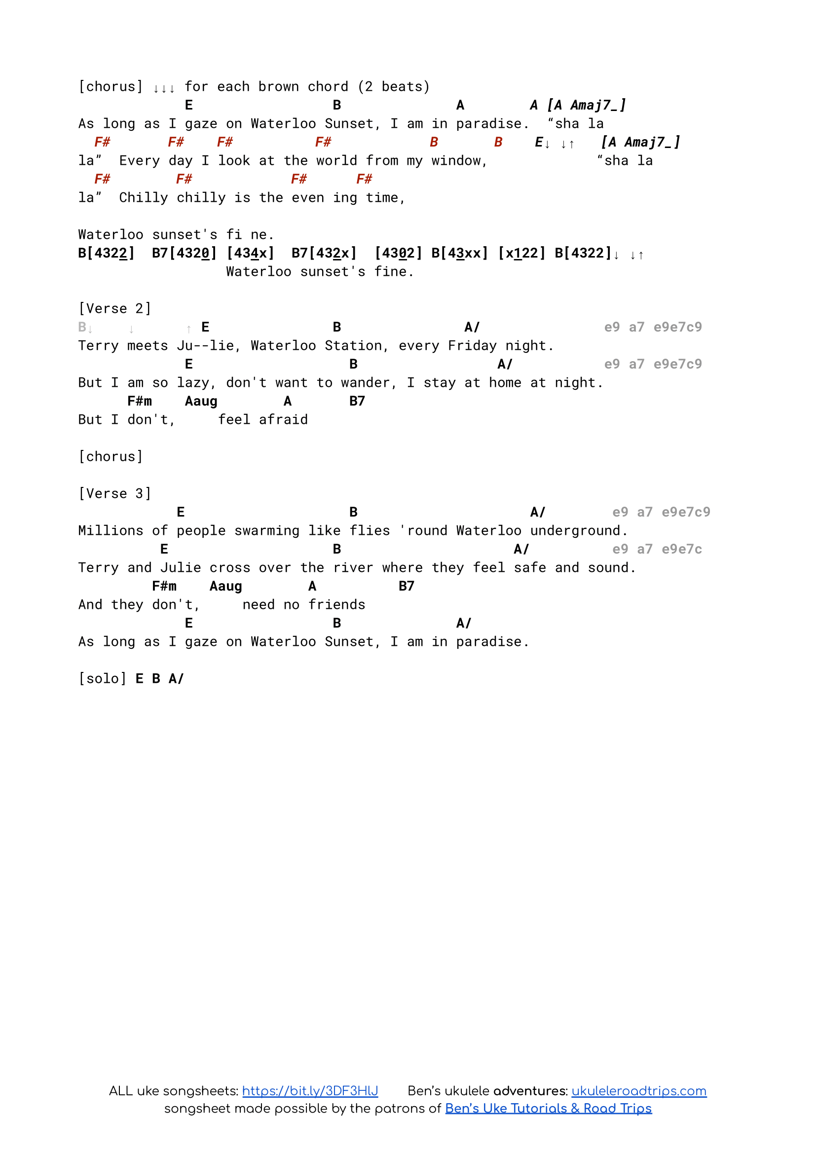 Waterloo by Abba with chords, strum & tutorial — Ukulele Road Trips