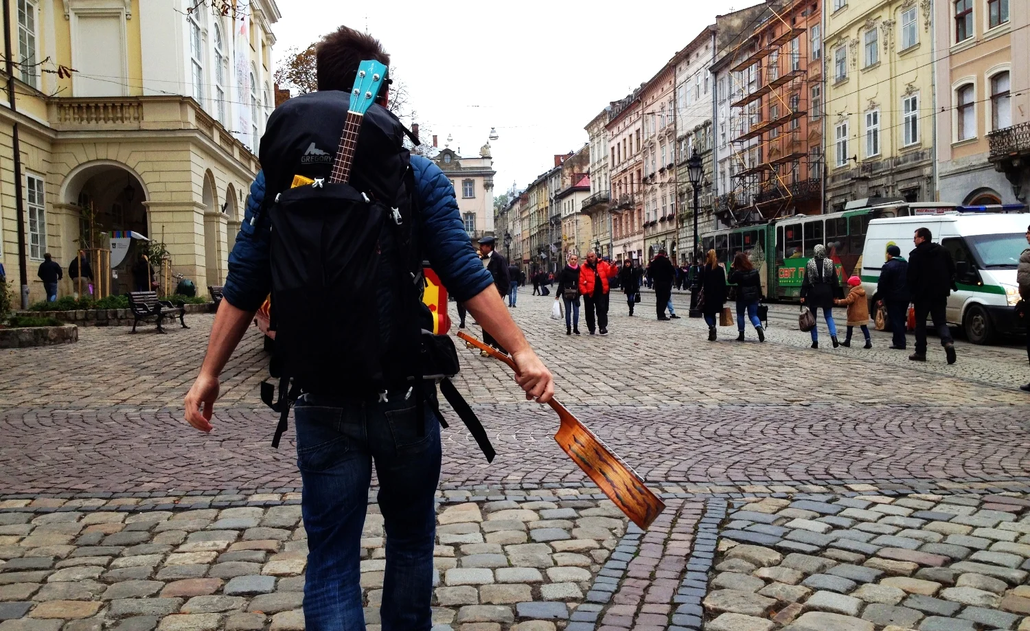 The Crushed Trumpeter - Lviv, Ukraine