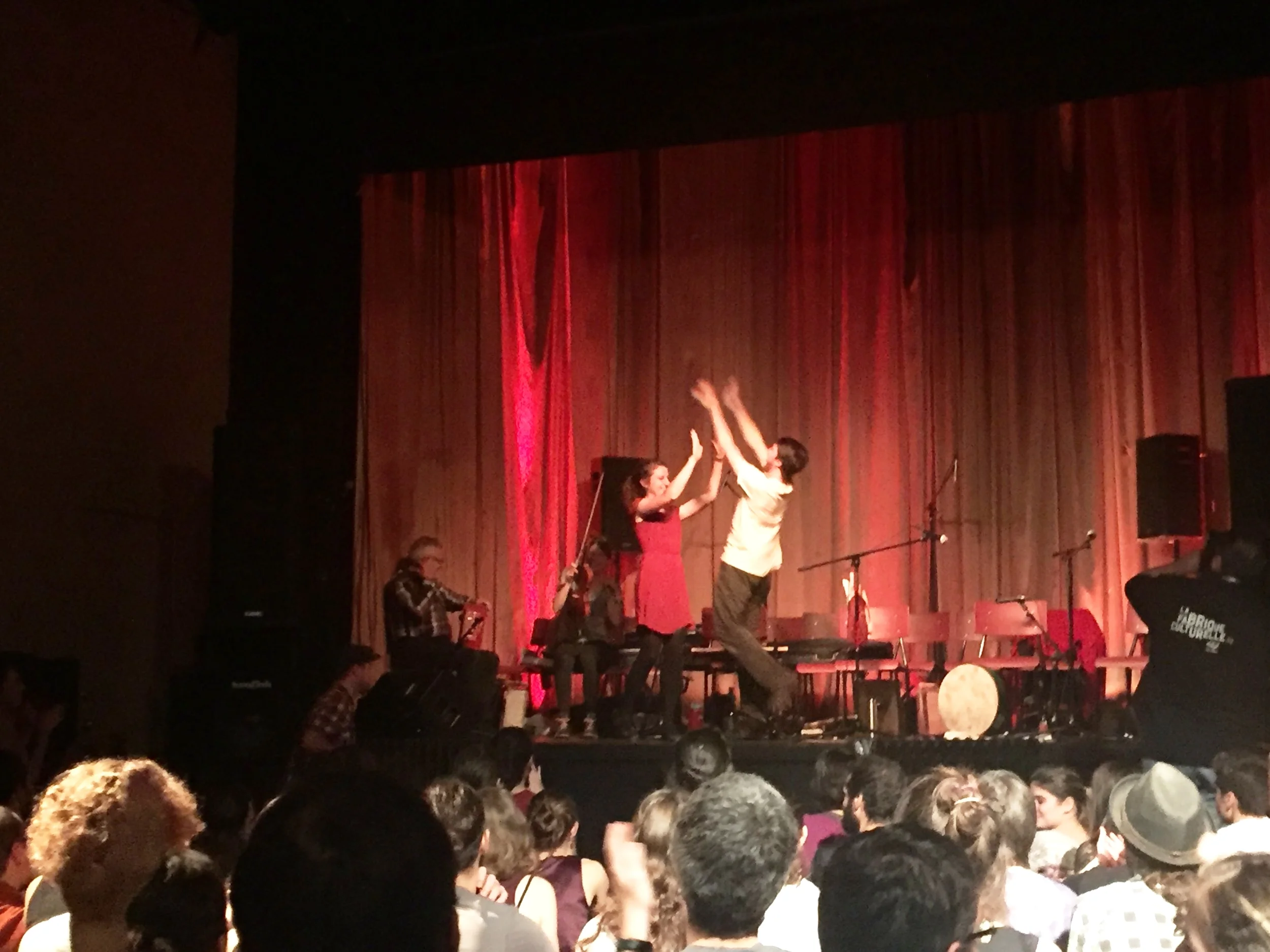 Dancing with Saint Catherine - Rimouski, Québec