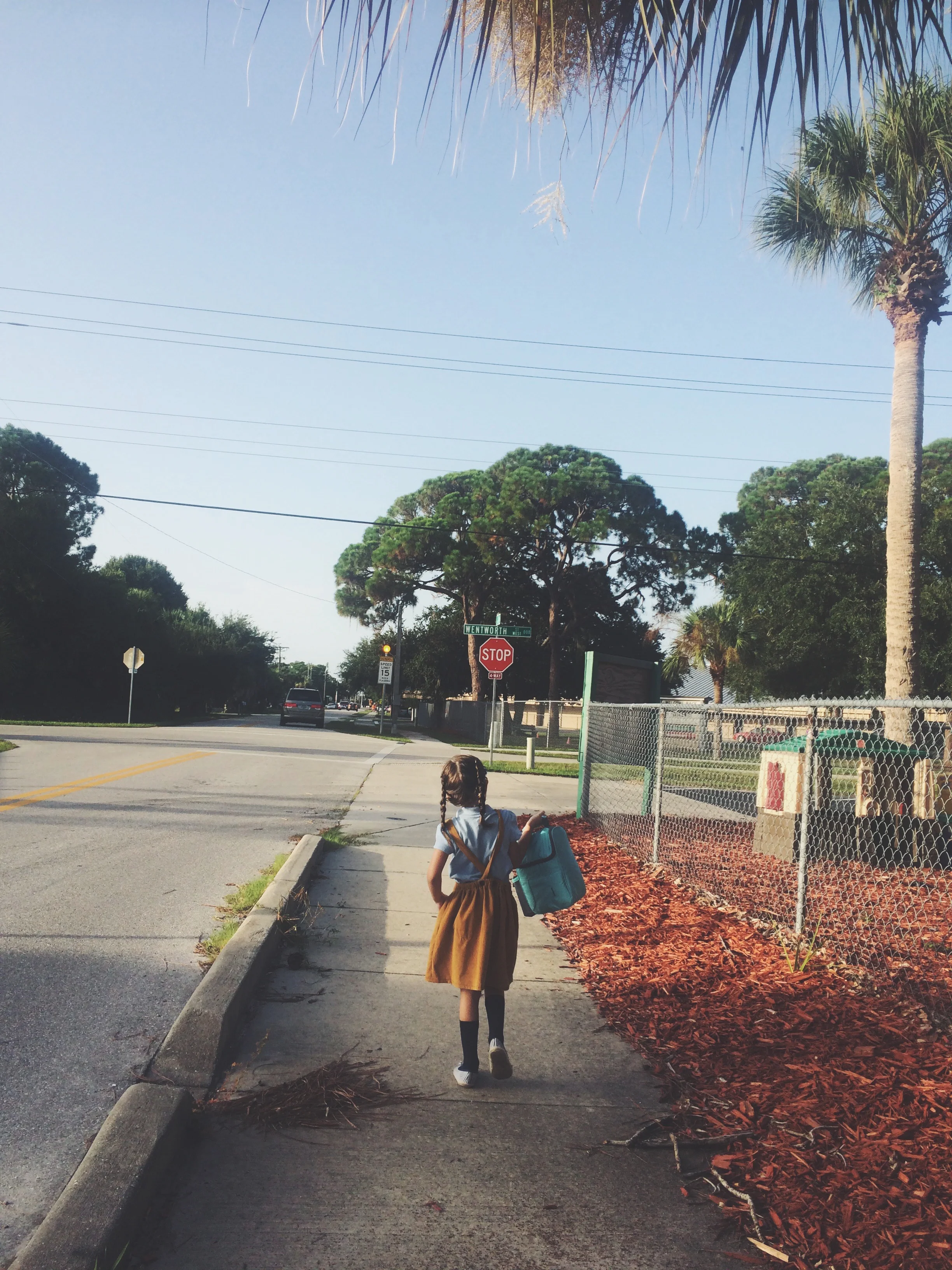 Adelyn's first day of Kindergarten!