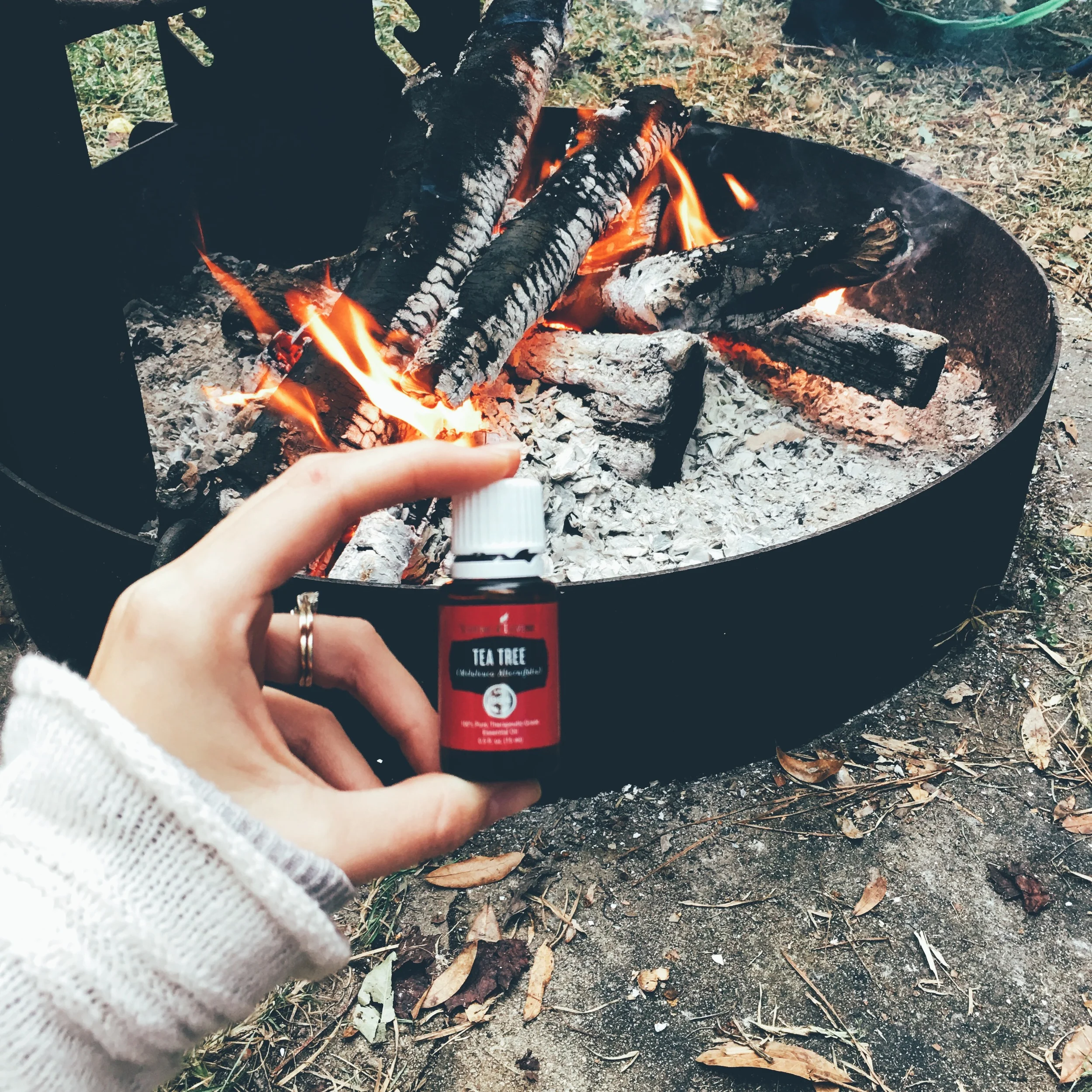 Brought my must-have oils with us. And good thing, since Stone got a tick! Tea Tree for the WIN!