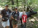 Jess, Jen, Logan Johnson Pro hunting Tea.jpg