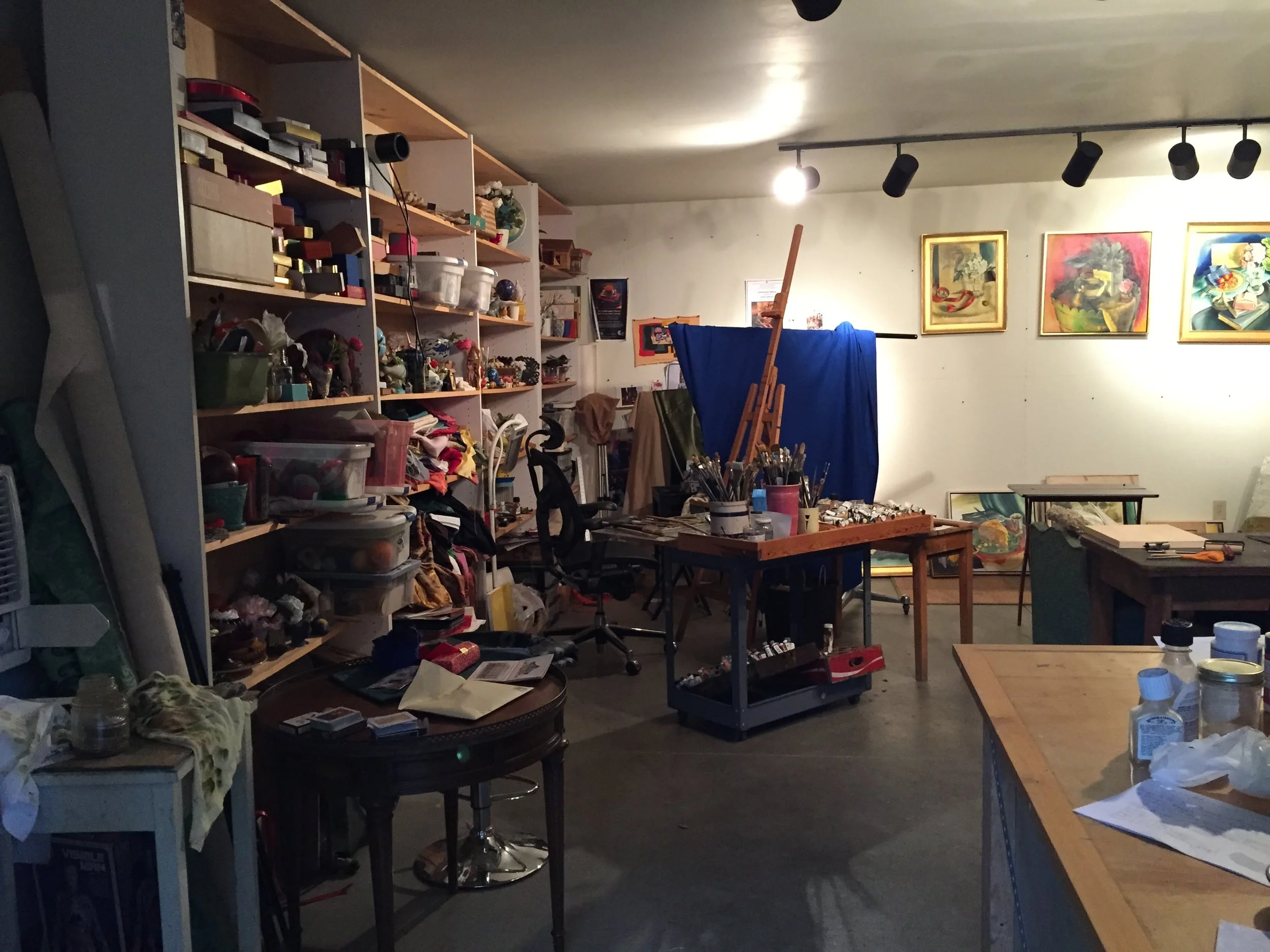 In the studio