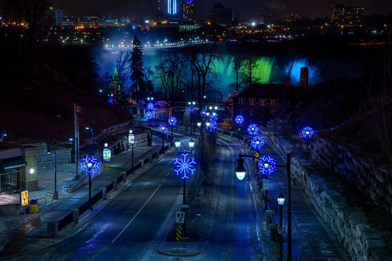 The Winter Festival of Lights in Niagara Falls, Canada