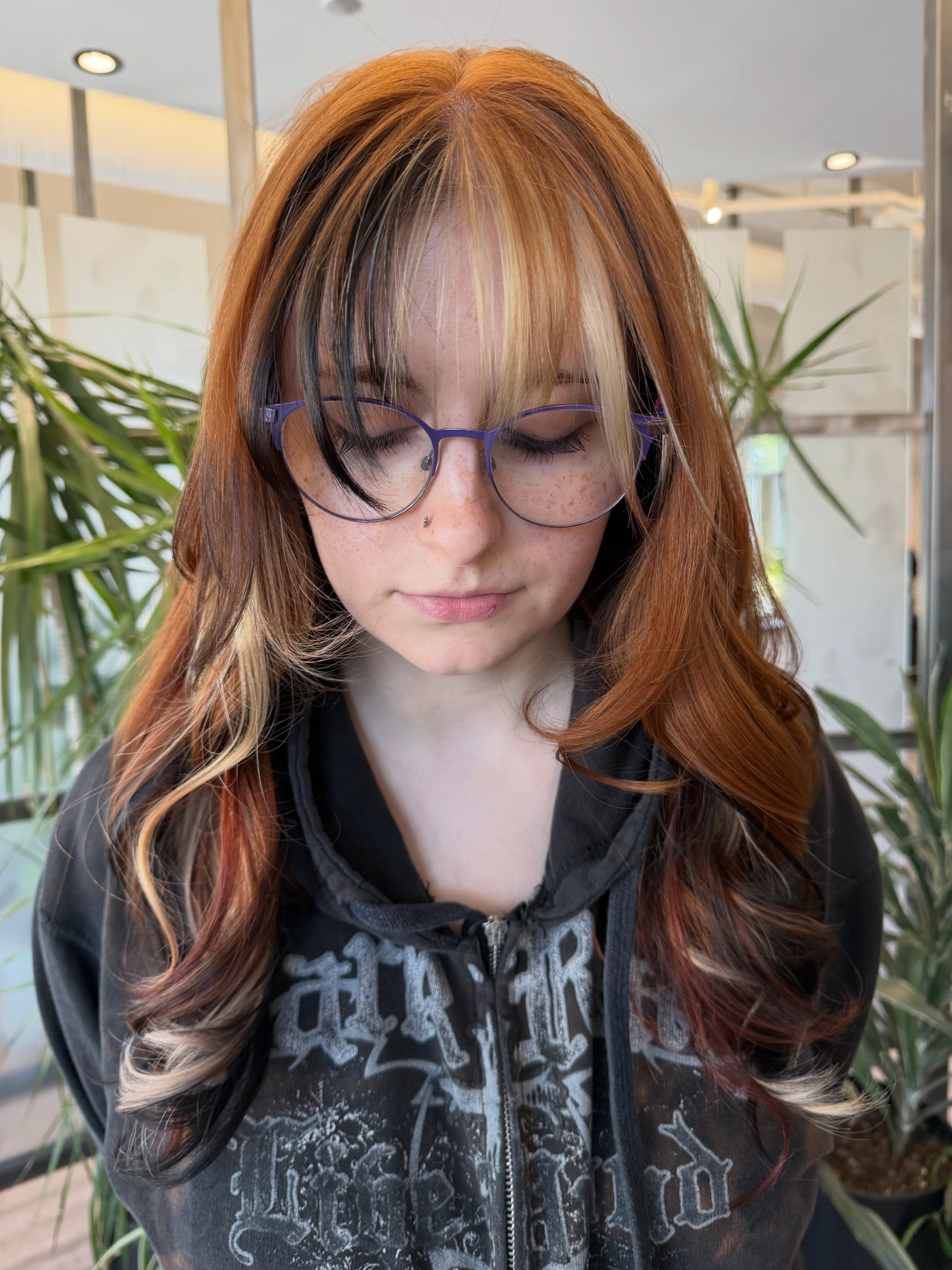 The ultimate fall inspired transformation 🧡🍂🤎🦊 
#haircolorinspo #fallhair #hairinspiration #clevelandstylist #strongsvilleoh