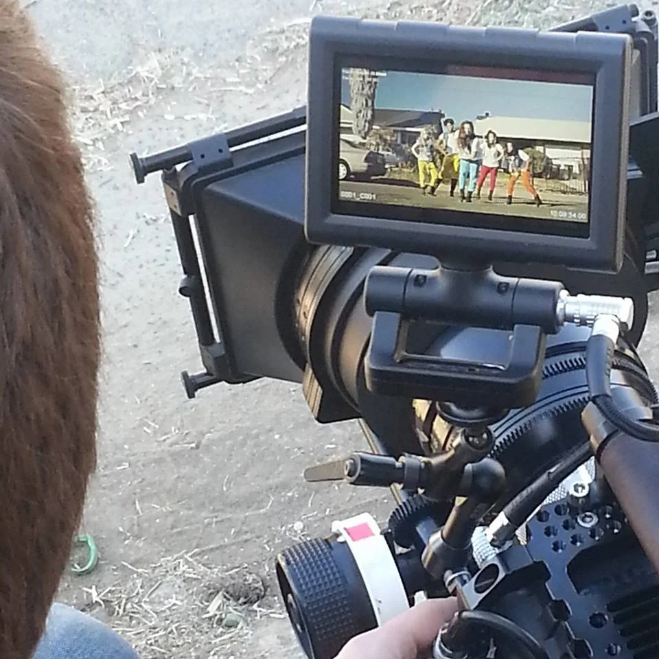 Studio T Dancers on set of Panoramic video