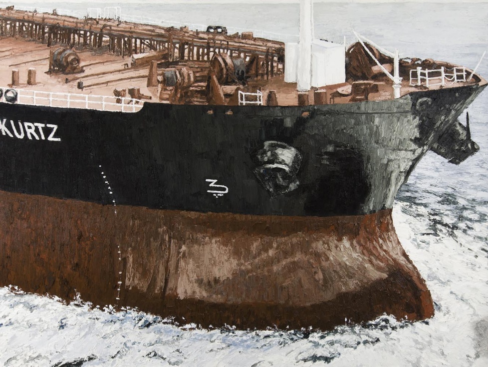 Kurtz, oil on canvas, 72x96, 2014