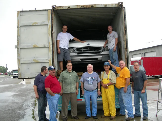 BIEM Sends a Van on the Container of Humanitarian Aid