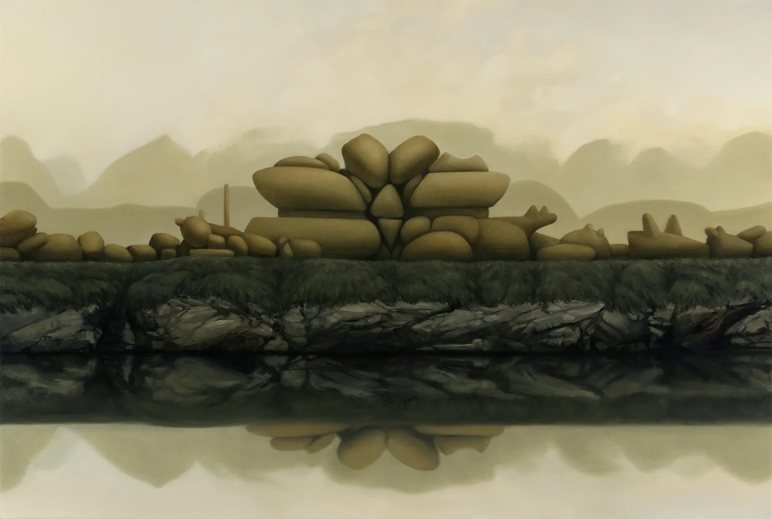 Maxfield & Harriman 2015 , Oil on Canvas, 30x20 inches