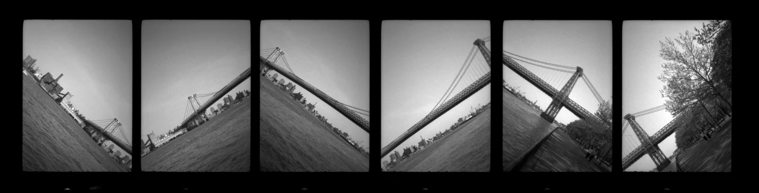 williamsburg bridge . new york . 1988