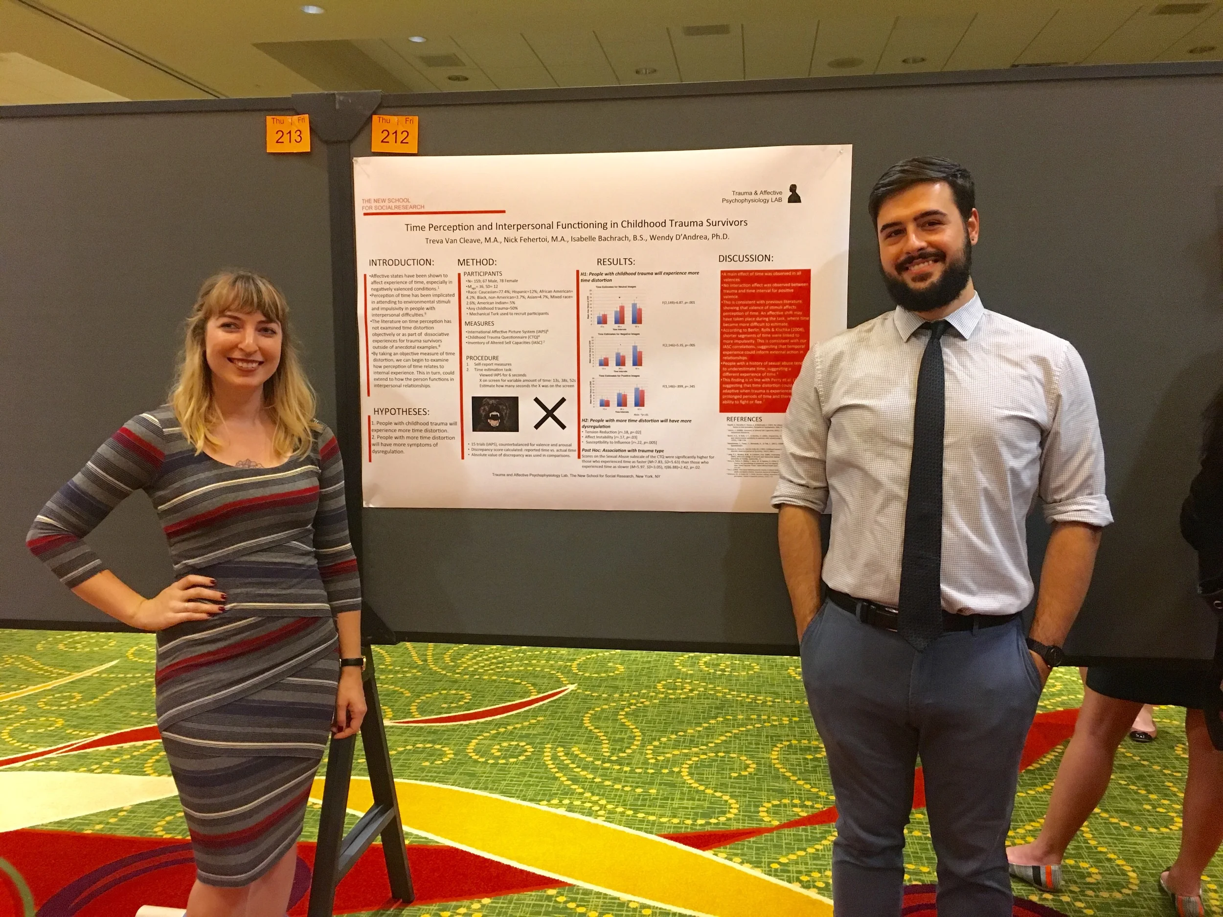 Treva & Nick @ ISTSS, Nov. 2015; featuring the fantastic duo!