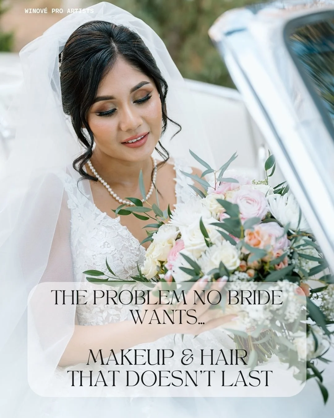 The problem no bride wants? Makeup that doesn&rsquo;t last.

We prevent that with intentional skin prep, strategic layering, long-wear formulas, and professional setting techniques designed for 12+ hour wear.

But just as important? A calm, grounded 