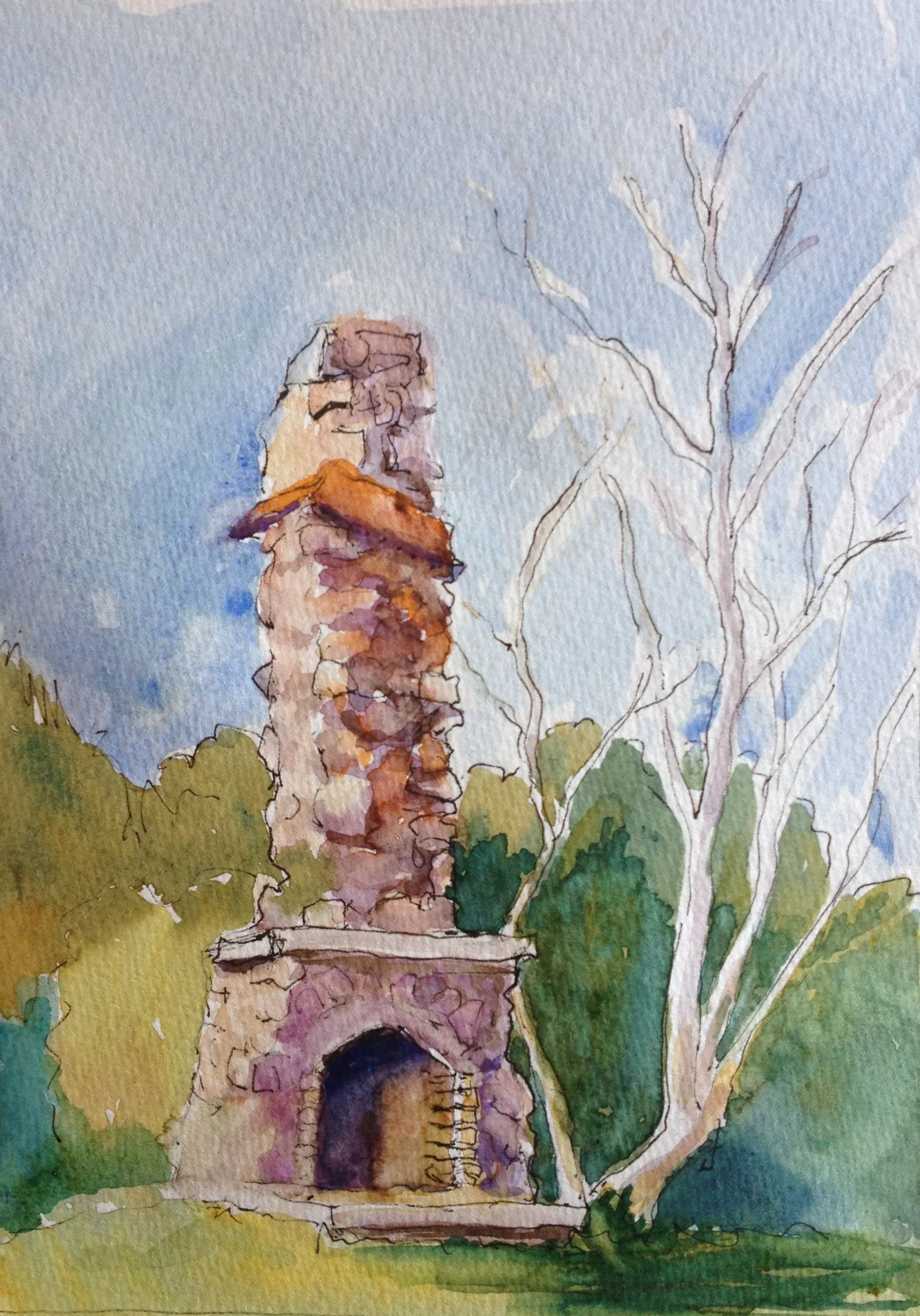 Old Chimney, Almaden Quicksilver Park