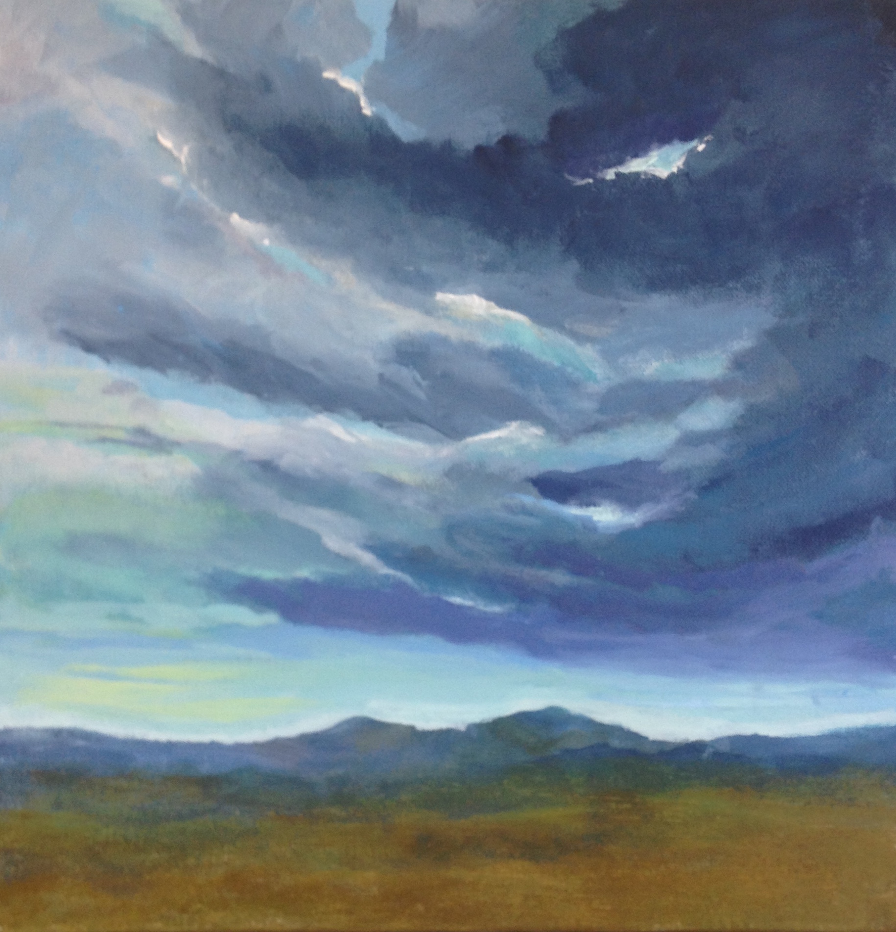 Clouds over the Central Valley
