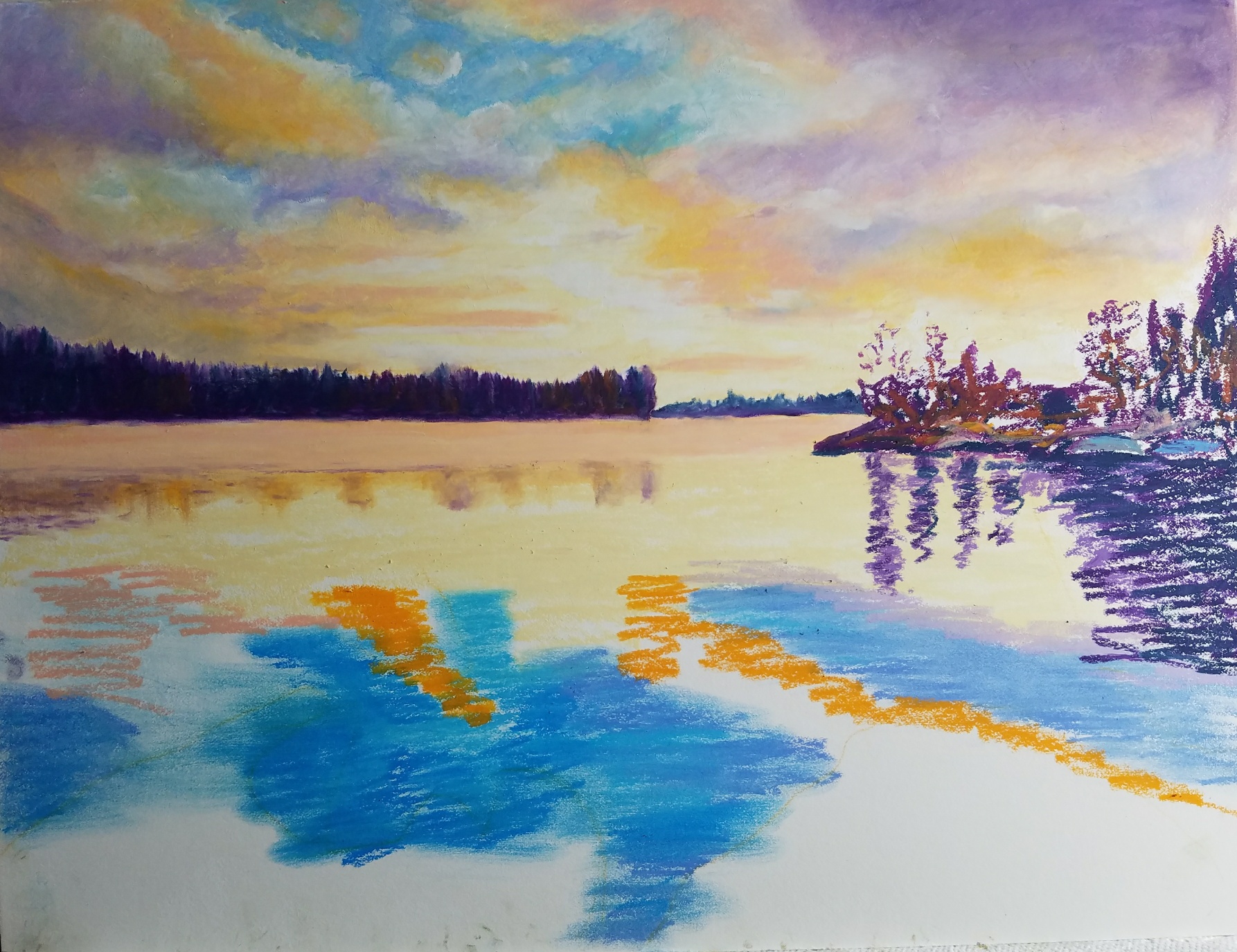 Adding near trees and their reflections