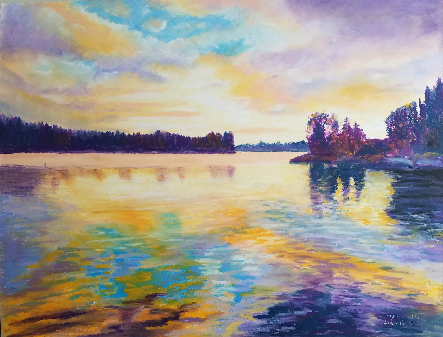 Sunset at Lake of the Pines