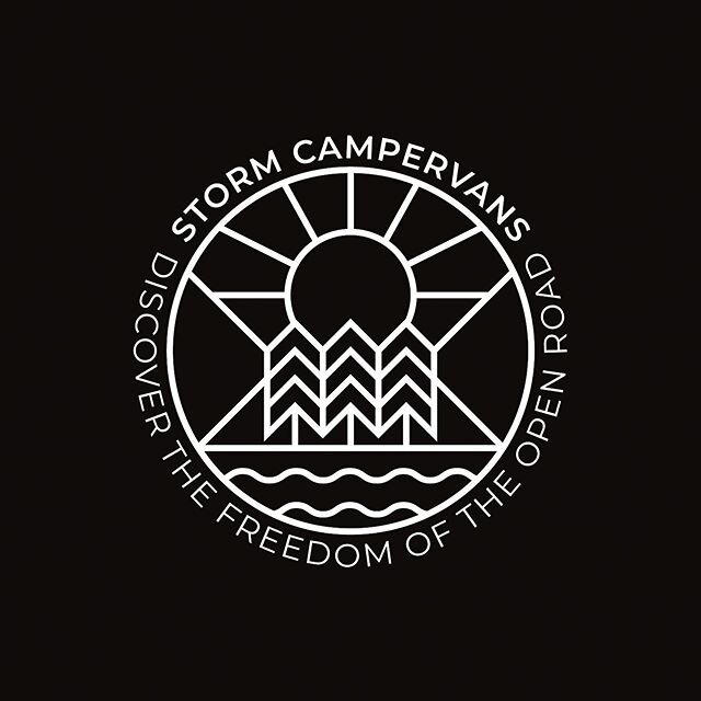 Another day, another branding project approved! And we are stoked with the results! @stormcampers #logo #logodesign #branding #graphicdesign #graphicdesignstudio #studiolife #creative #vectorart #ukdesign #startup #anotherhappyclient #cirencester