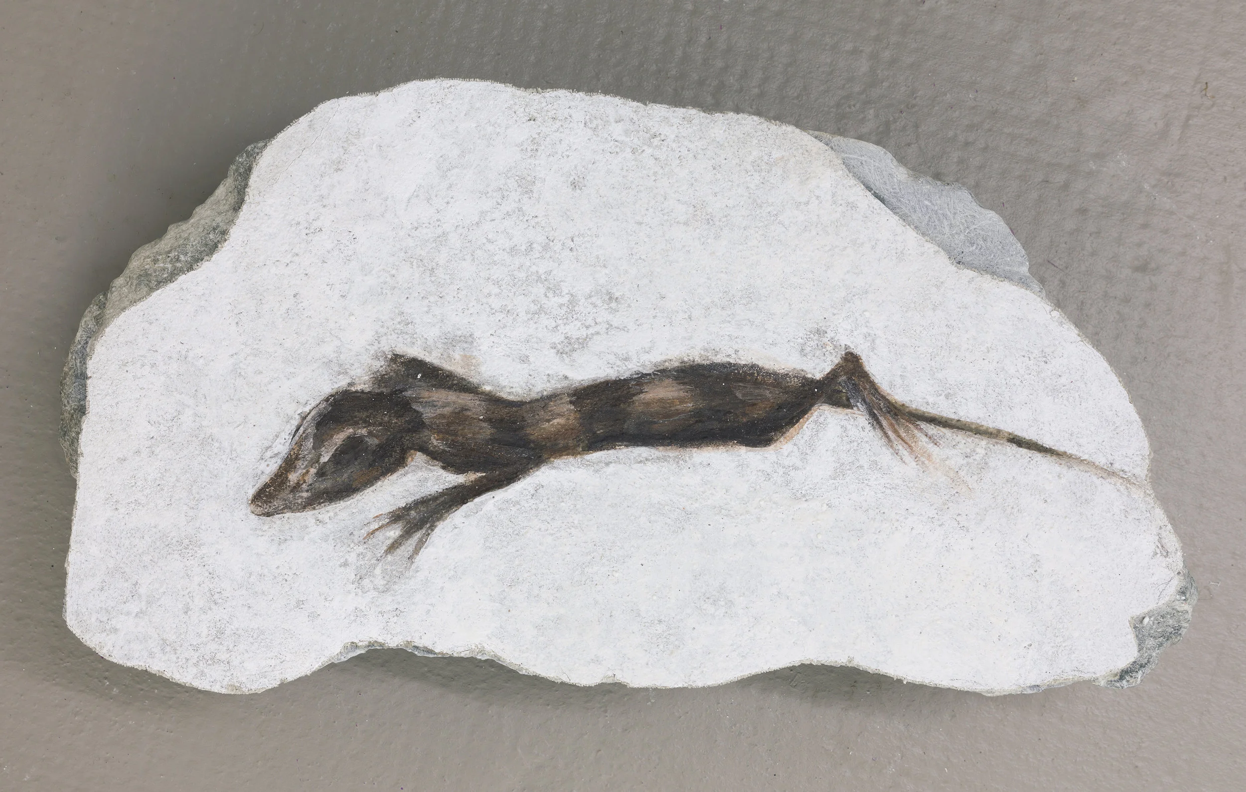 Gecko, Fresco’s strappo on stone