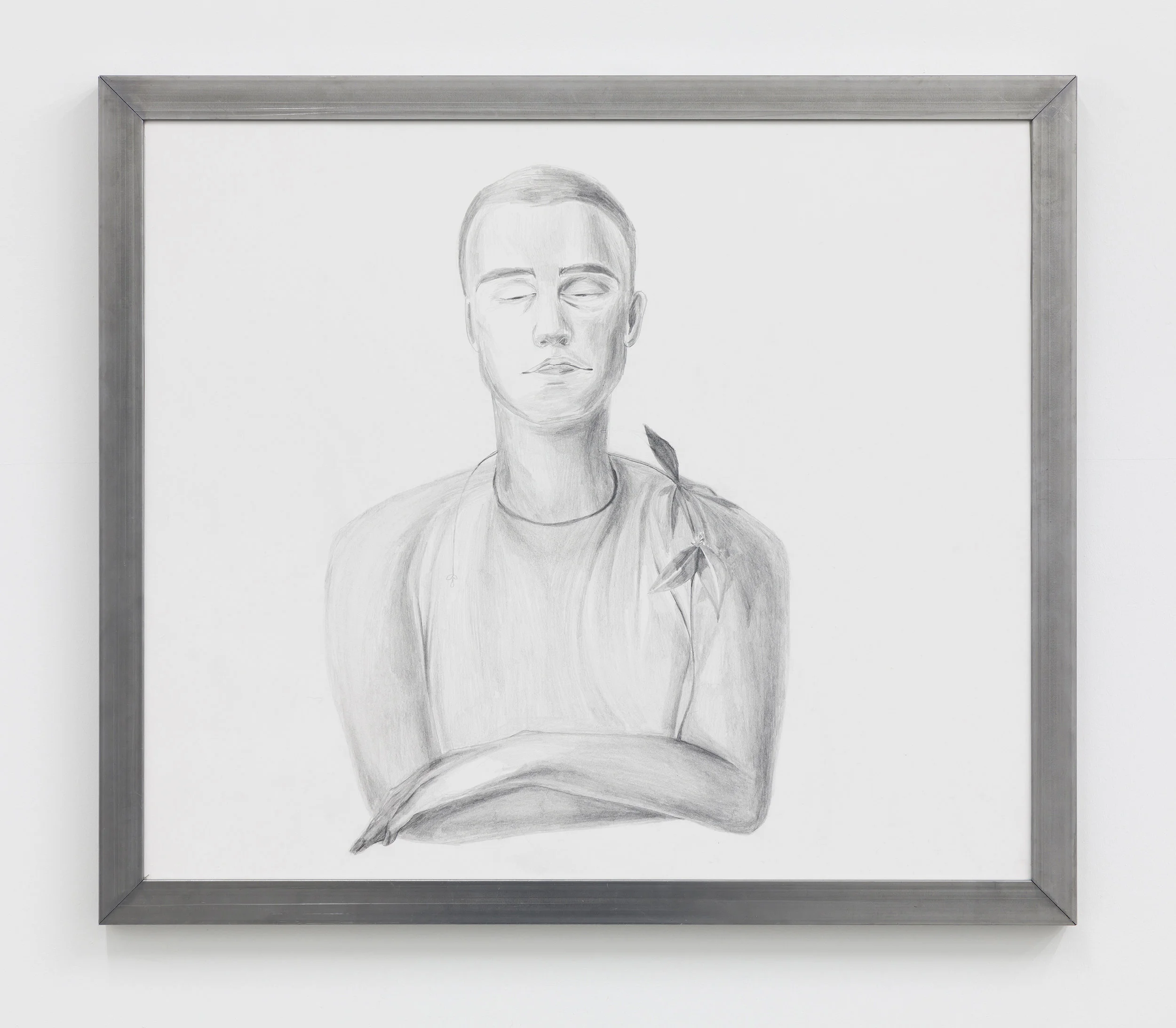 Madonna of the forsaking, Graphite drawing on Rosaspina paper
