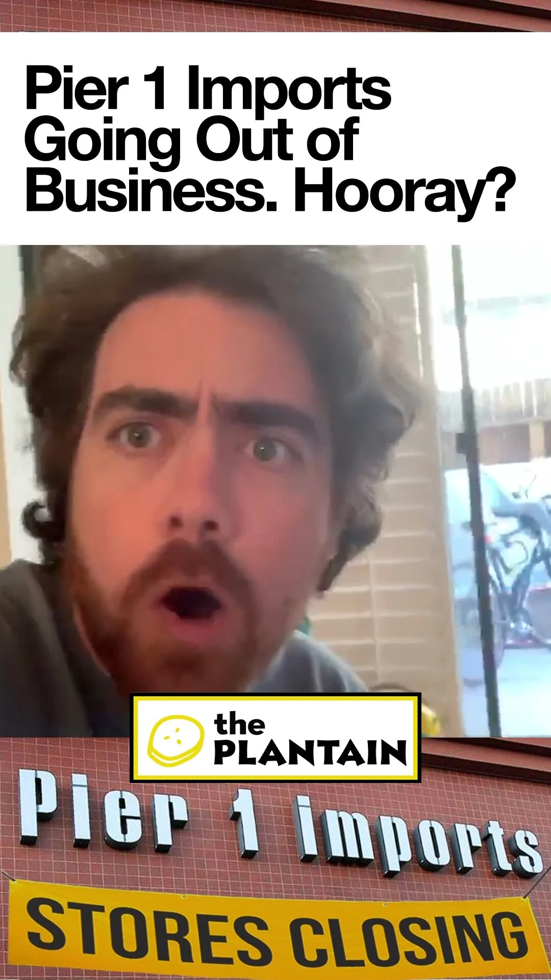 Pier 1 Closing. Hooray?